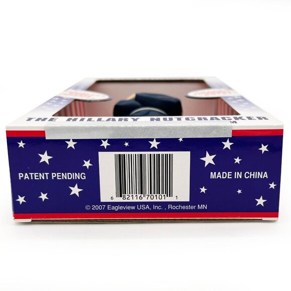 Hillary Clinton Nutcracker Collectible Figurine With Stainless Steel Thighs 2007 - Picture 5 of 5